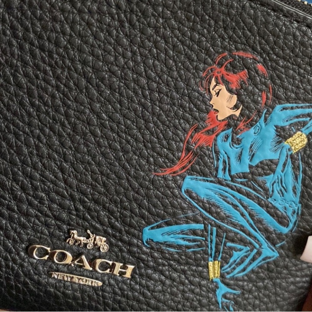 NWT! Coach RARE Marvel Black Widow collector 3 set- drop price ! FINAL - Picture 13 of 15